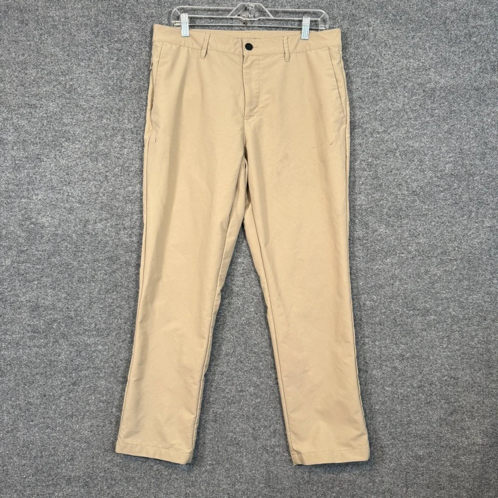 Banana‎ Republic Pants Mens 34x29 Khaki Chinos Performance Stretch Tech Straight